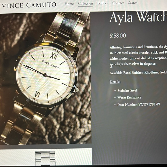 Vince Camuto Alya watch - Picture 1 of 6